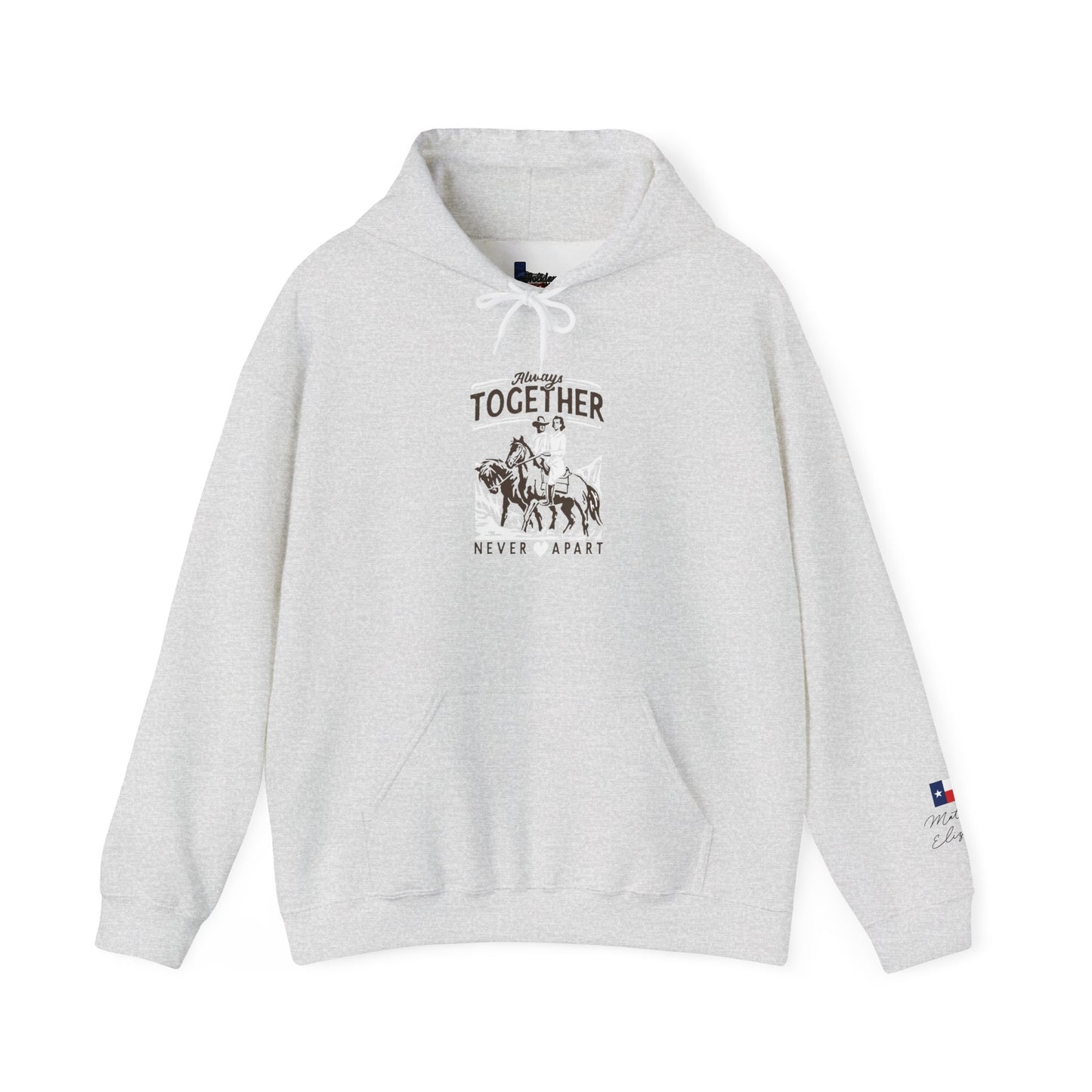 Always Together Western Graphic Unisex Heavy Blend™ Hooded Sweatshirt