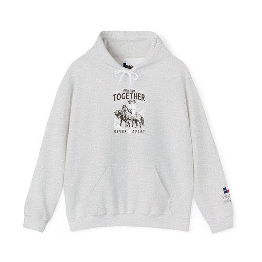 Always Together Western Graphic Unisex Heavy Blend™ Hooded Sweatshirt