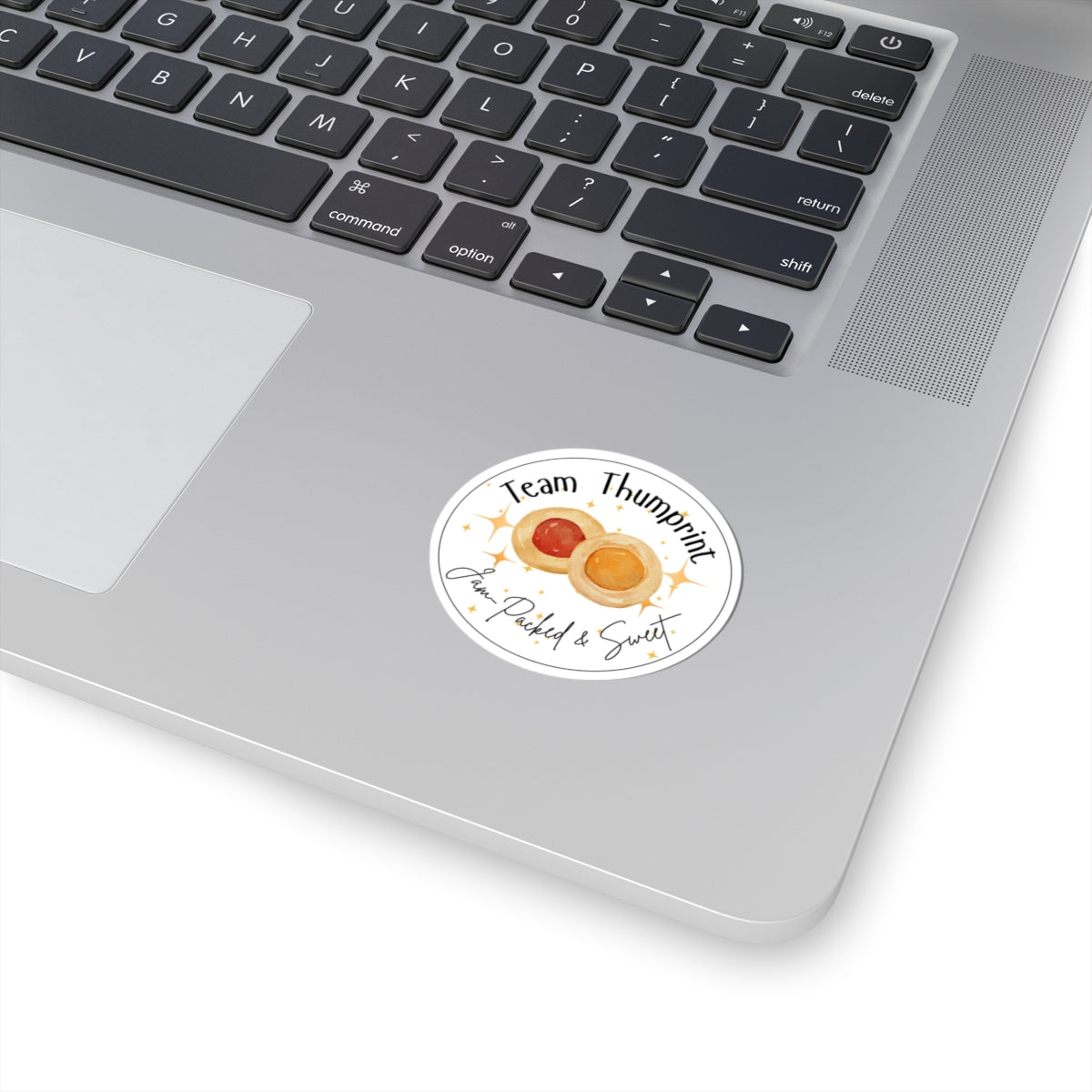 Team Thumbprint Sticker | Jam-Packed & Sweet