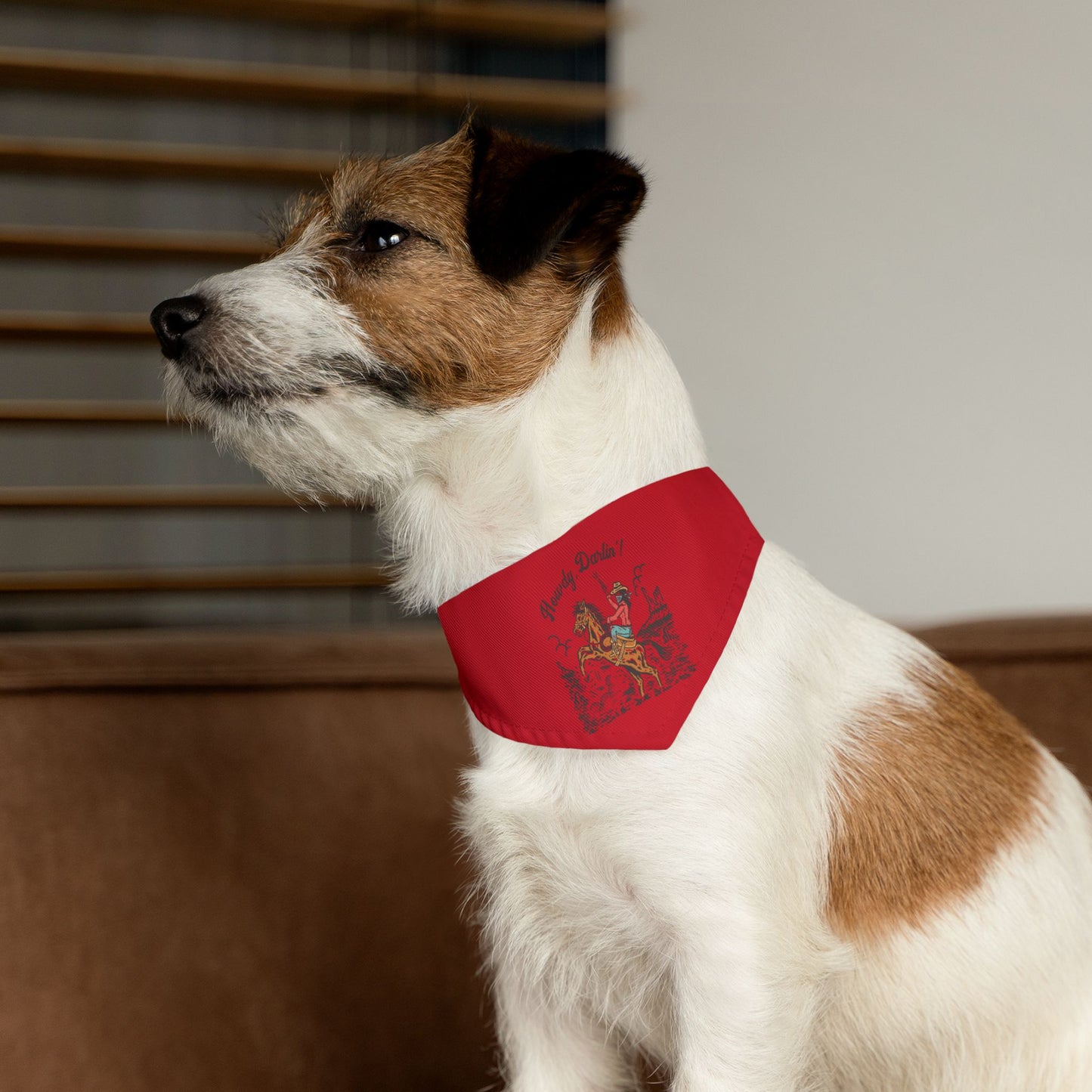 Howdy, Darlin'! Clip-On Pet Bandana Collar