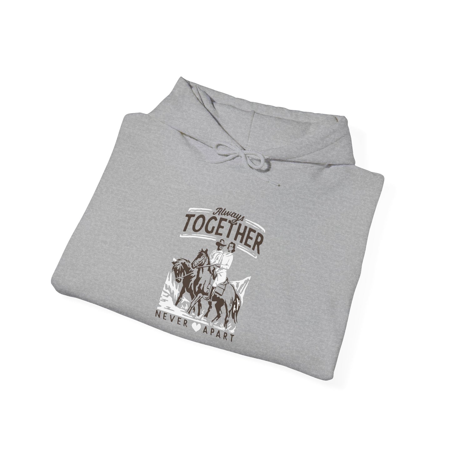 Always Together Western Graphic Unisex Heavy Blend™ Hooded Sweatshirt