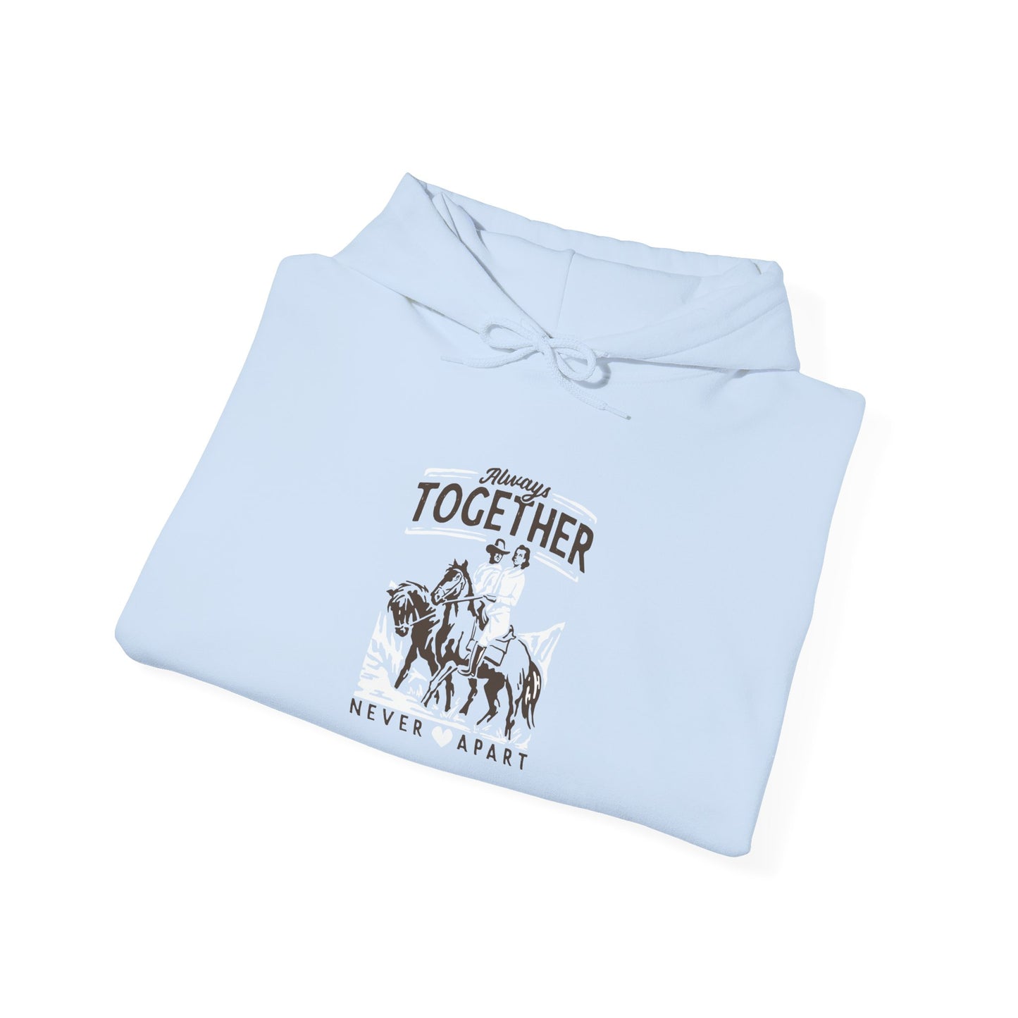 Always Together Western Graphic Unisex Heavy Blend™ Hooded Sweatshirt