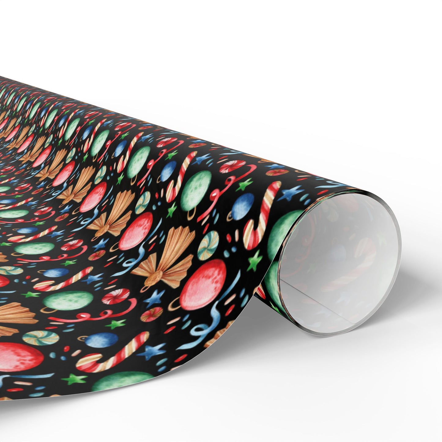 Christmas Party at Night Wrapping Paper