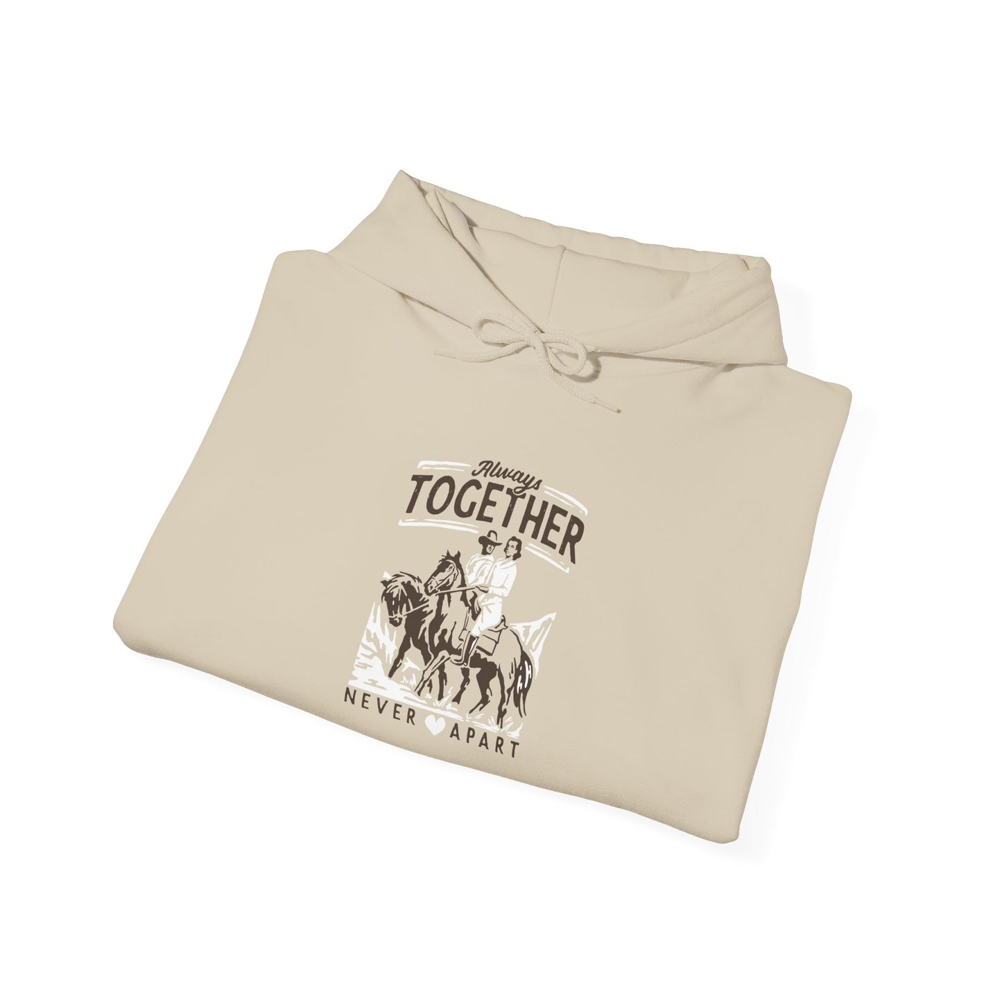 Always Together Western Graphic Unisex Heavy Blend™ Hooded Sweatshirt