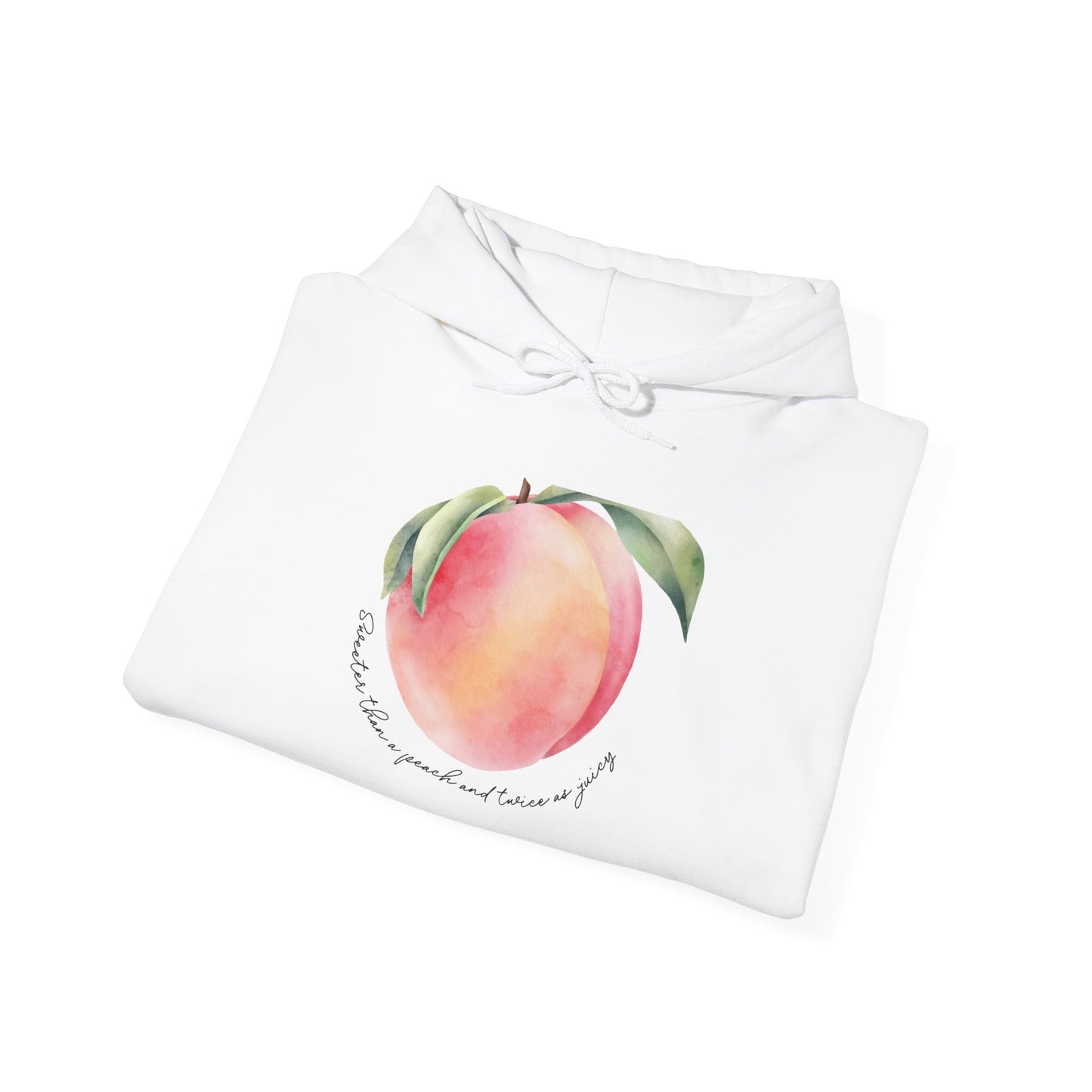 Sweeter Than A Peach In Honey Unisex Heavy Blend™ Hooded Sweatshirt