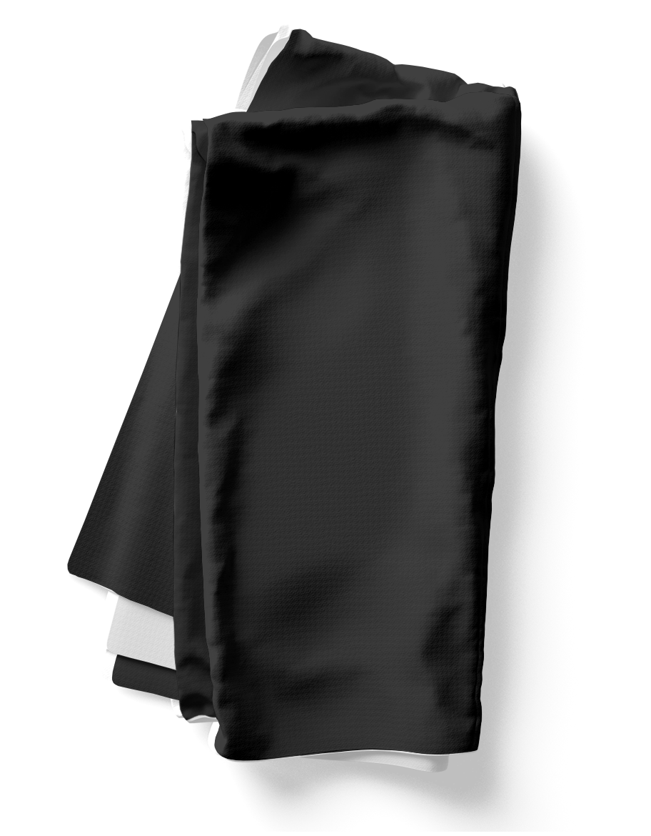 Black Holiday Napkin Set | 4 Washable Cloth Napkins, Elegant Christmas Table Decor