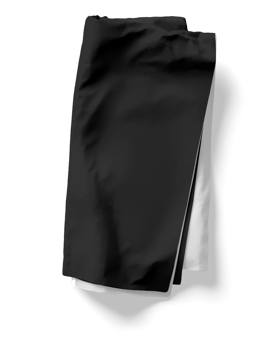 Black Holiday Napkin Set | 4 Washable Cloth Napkins, Elegant Christmas Table Decor