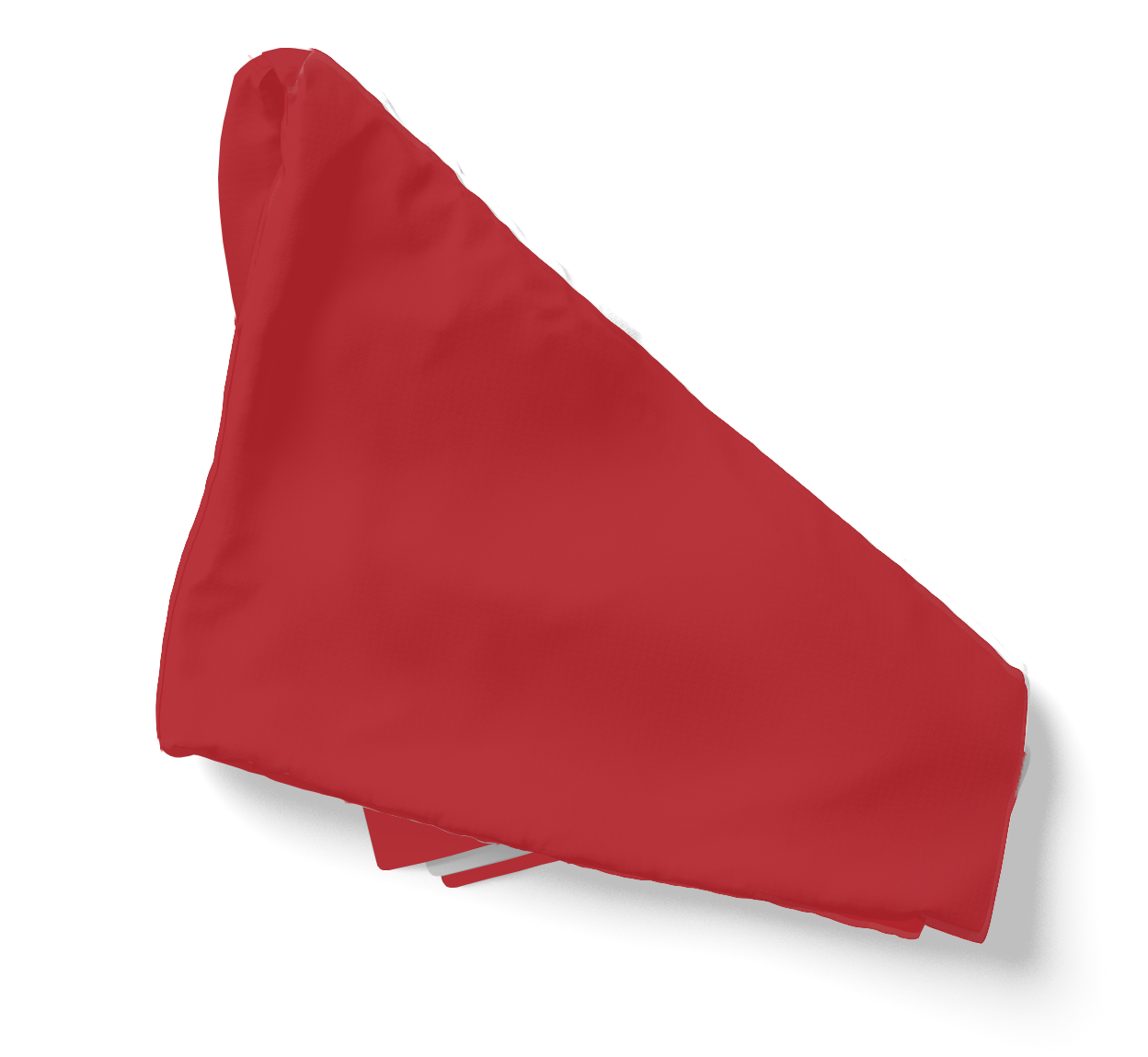 Red Holiday Napkin Set | 4 Washable Cloth Napkins, Festive Christmas Table Decor