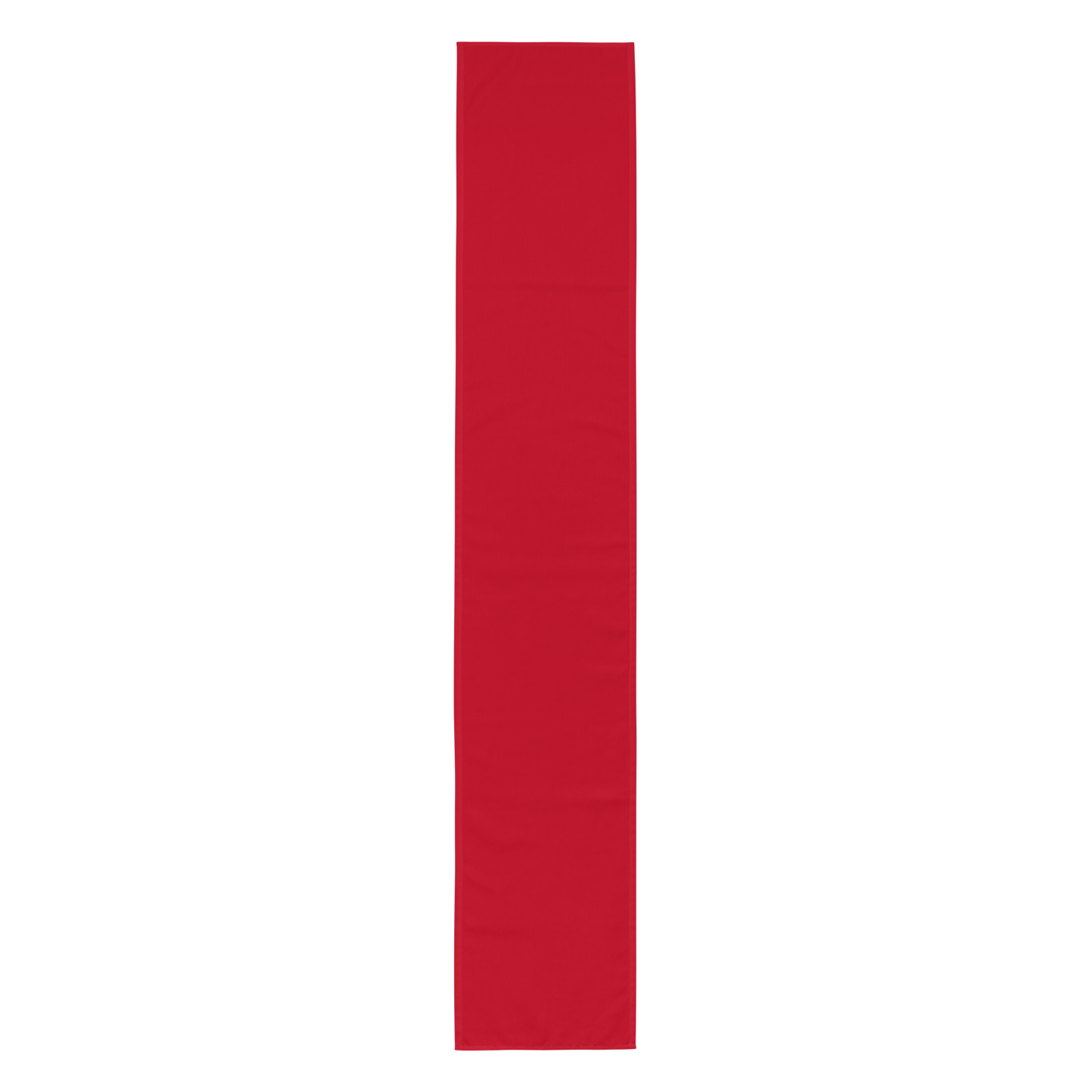 Red Christmas Table Runner | Washable Holiday Dining Decor, Festive Classic Style